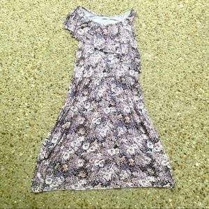 UO Kimchi Blue Floral Ruffle Sleeveless Dress M